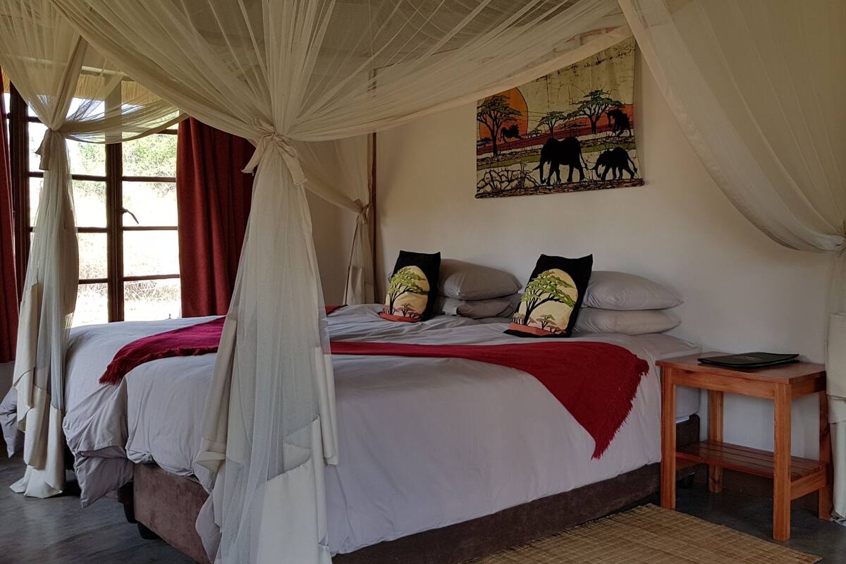 Twin Room (En-suite Rondavel huts )