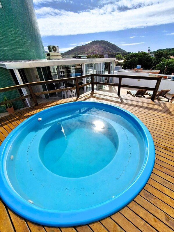 Attico Exclusive, 3 camere da letto, piscina privata | Terrazza/patio