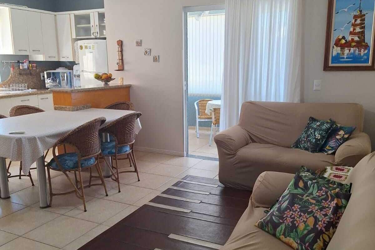 標準公寓, 2 間臥室, 露台, 附屬樓 (No Pool/Piscina não disponível) | 客廳
