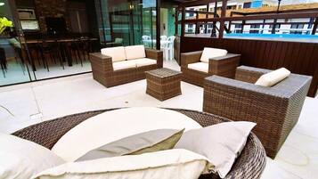 Cobertura premier, 4 quartos, piscina particular | Terraço/pátio