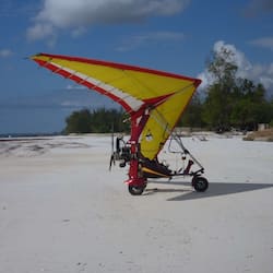 On the beach