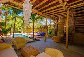 Interior - La Casa Verde Lepape (Máncora)