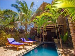 Outdoor pool - La Casa Verde Lepape (Máncora)