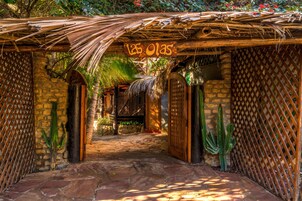 Entrada de la propiedad