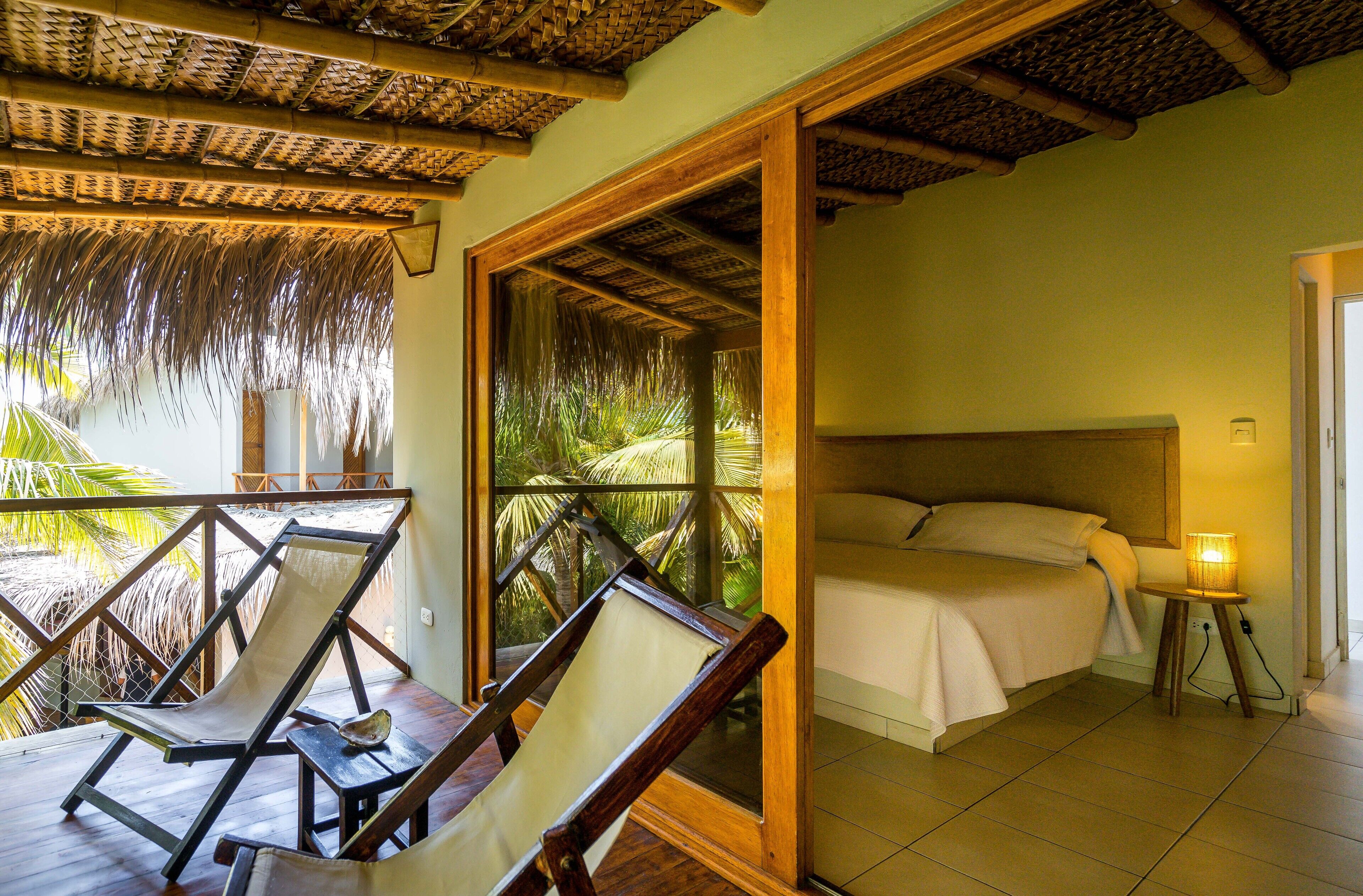 standard double room, 1 queen bed, terrace, garden view | 1 bedroom, free wifi, bed sheets