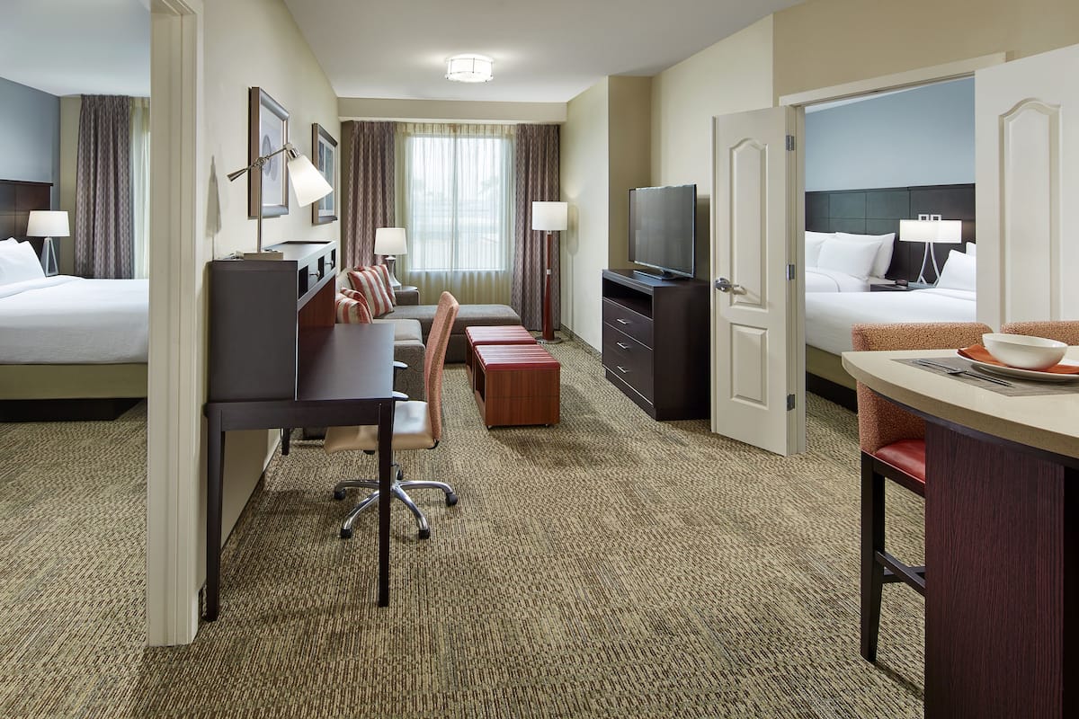 premium bedding, down duvets, in-room safe, individually decorated