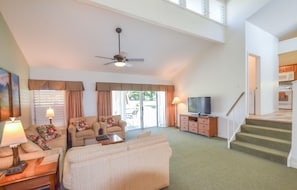 Family Cottage, 2 Bedrooms, Kitchen | Living room