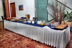 Daily buffet breakfast (EUR 5 per person)