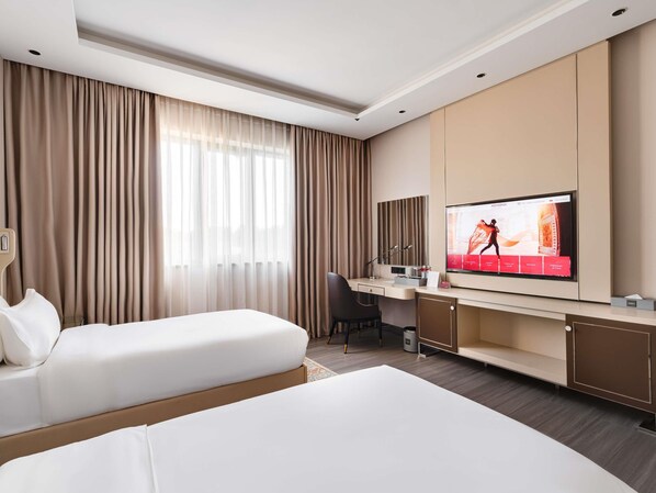 Standard Room, 2 Twin Beds | Minibar, desk, iron/ironing board, cribs (free) - Mövenpick Samarkand (Samarkand)