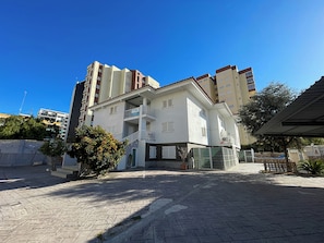 Façade de l’hébergement