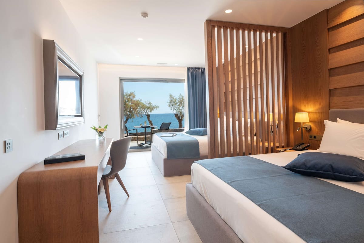 Comfort-Vierbettzimmer, Meerblick