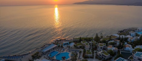 Blick von der Unterkunft