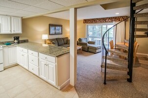 Condo, 2 Bedrooms | Private kitchen | Fridge, microwave, coffee/tea maker, cookware/dishes/utensils