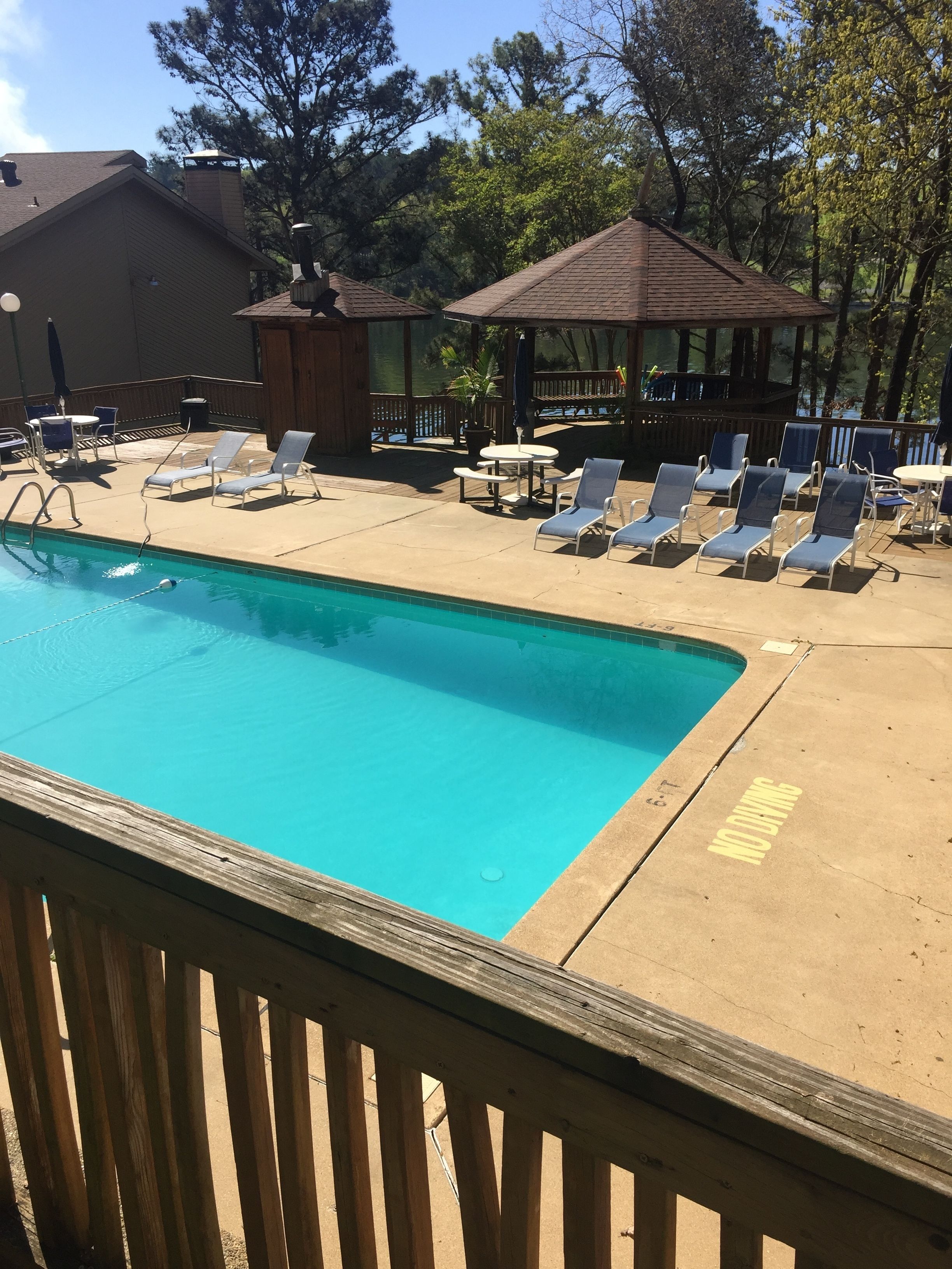 Seasonal outdoor pool