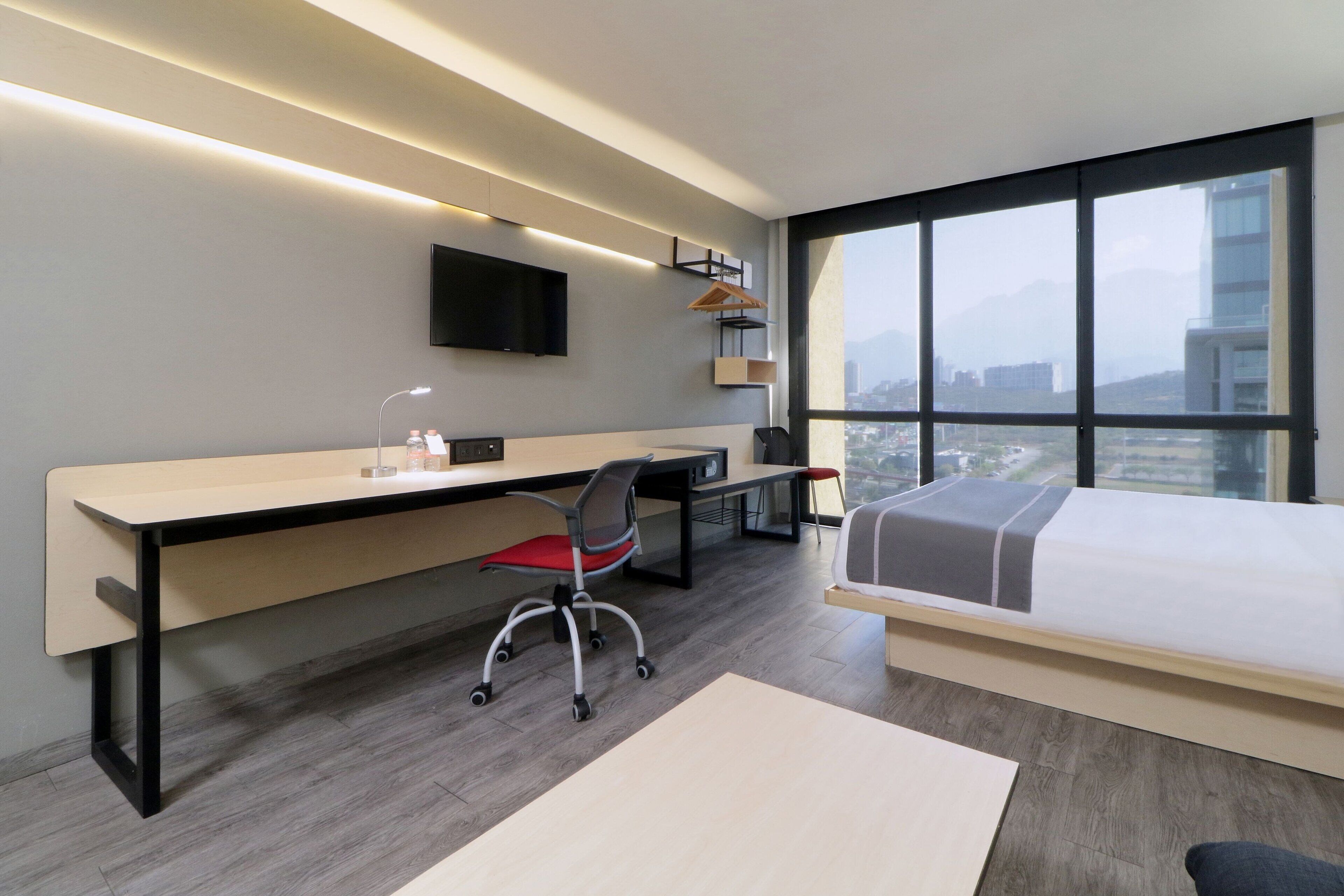 superior room, 1 queen bed with sofa bed | in-room safe, desk, blackout curtains, iron/ironing board