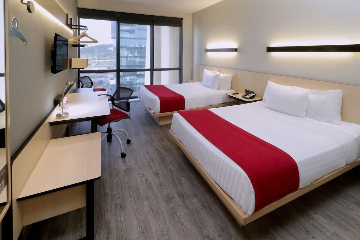 In-room safe, desk, blackout curtains, iron/ironing board