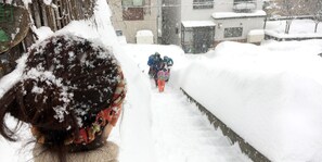 Entrada al alojamiento