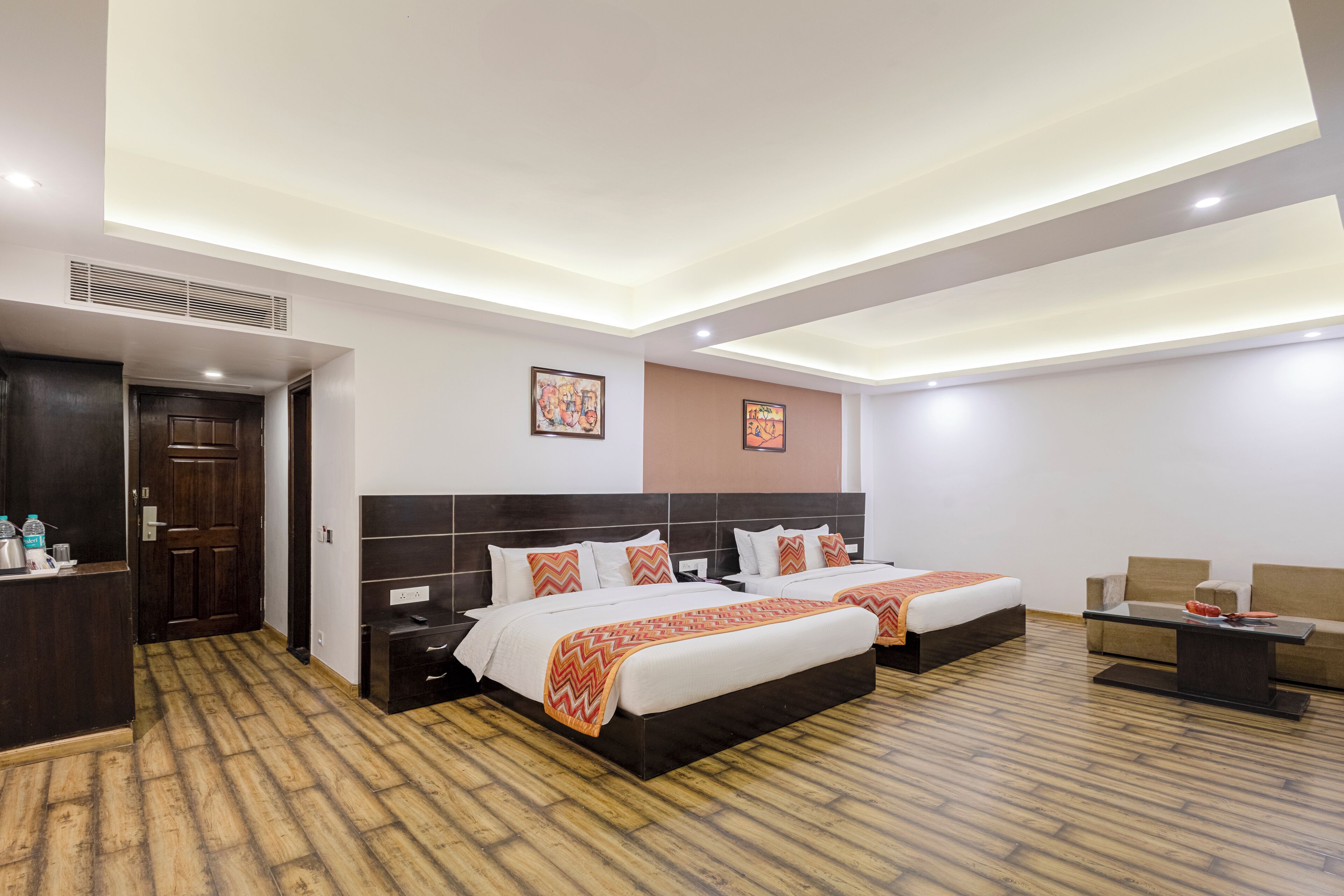 Familierom, 1 soverom, peis, ved fjell | Utsikt fra rommet