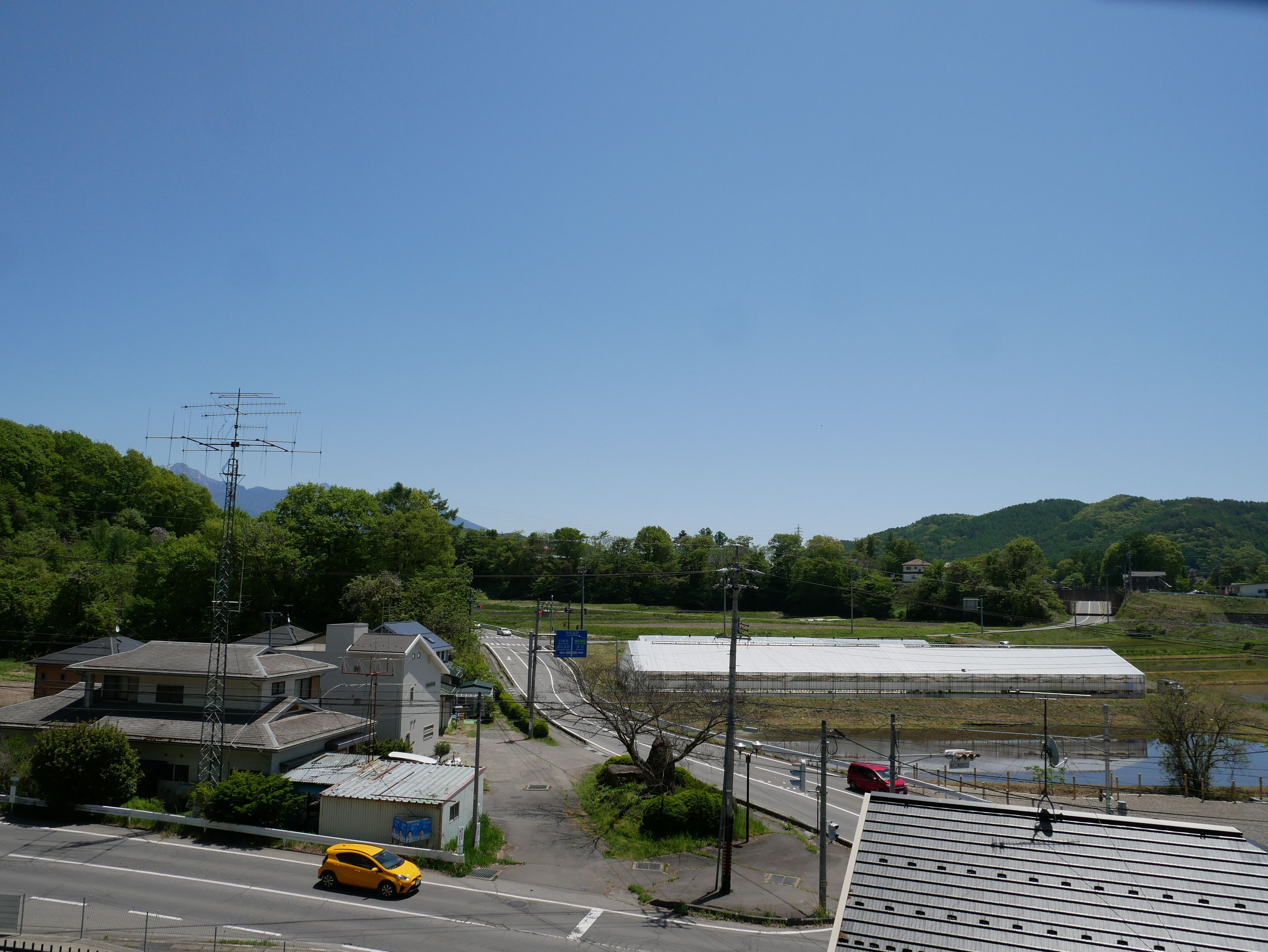 部屋からの景観
