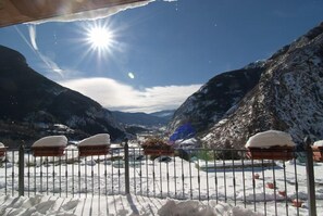 Vista para a montanha