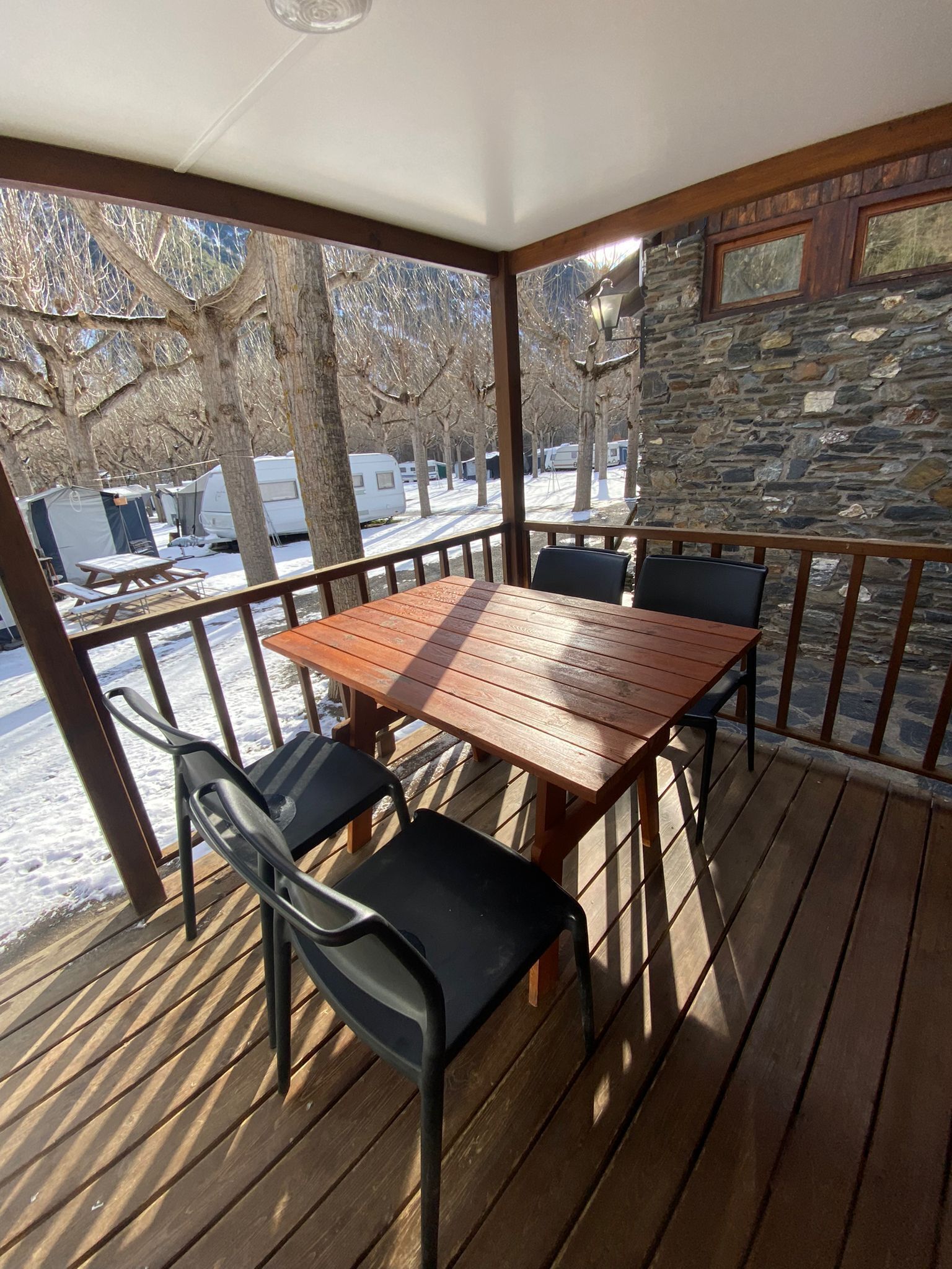 Basic Mobile Home, 2 Bedrooms (4 pax) | Terrace/patio