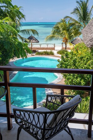Luxury Apartment, 1 Bedroom | Beach/ocean view