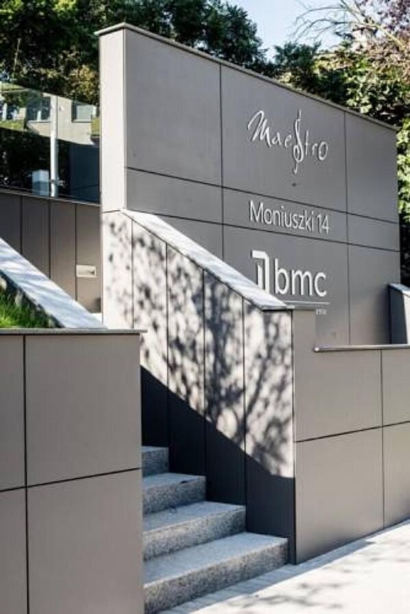 Majoituspaikan julkisivu