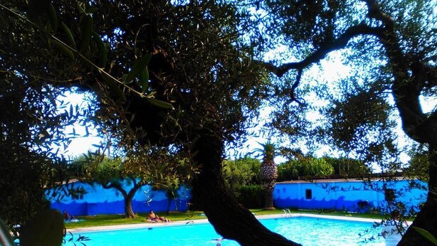 Alberca al aire libre por temporada