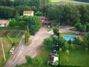 Aerial view - Camping Mas Patxet (Santa Pau)