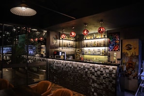 Poolside bar