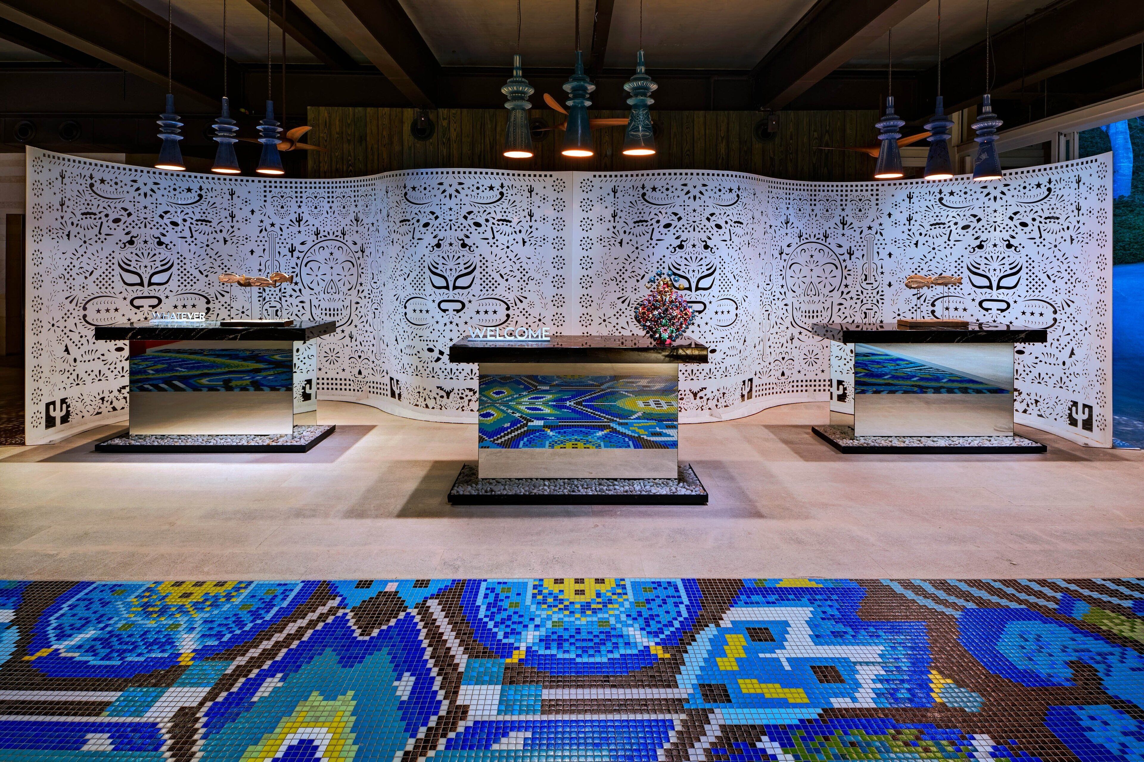 poolside views, open daily