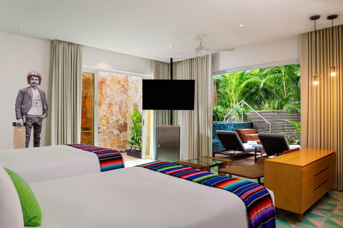 Premium bedding, minibar, in-room safe, blackout drapes