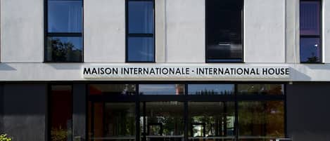 Façade de l’hébergement