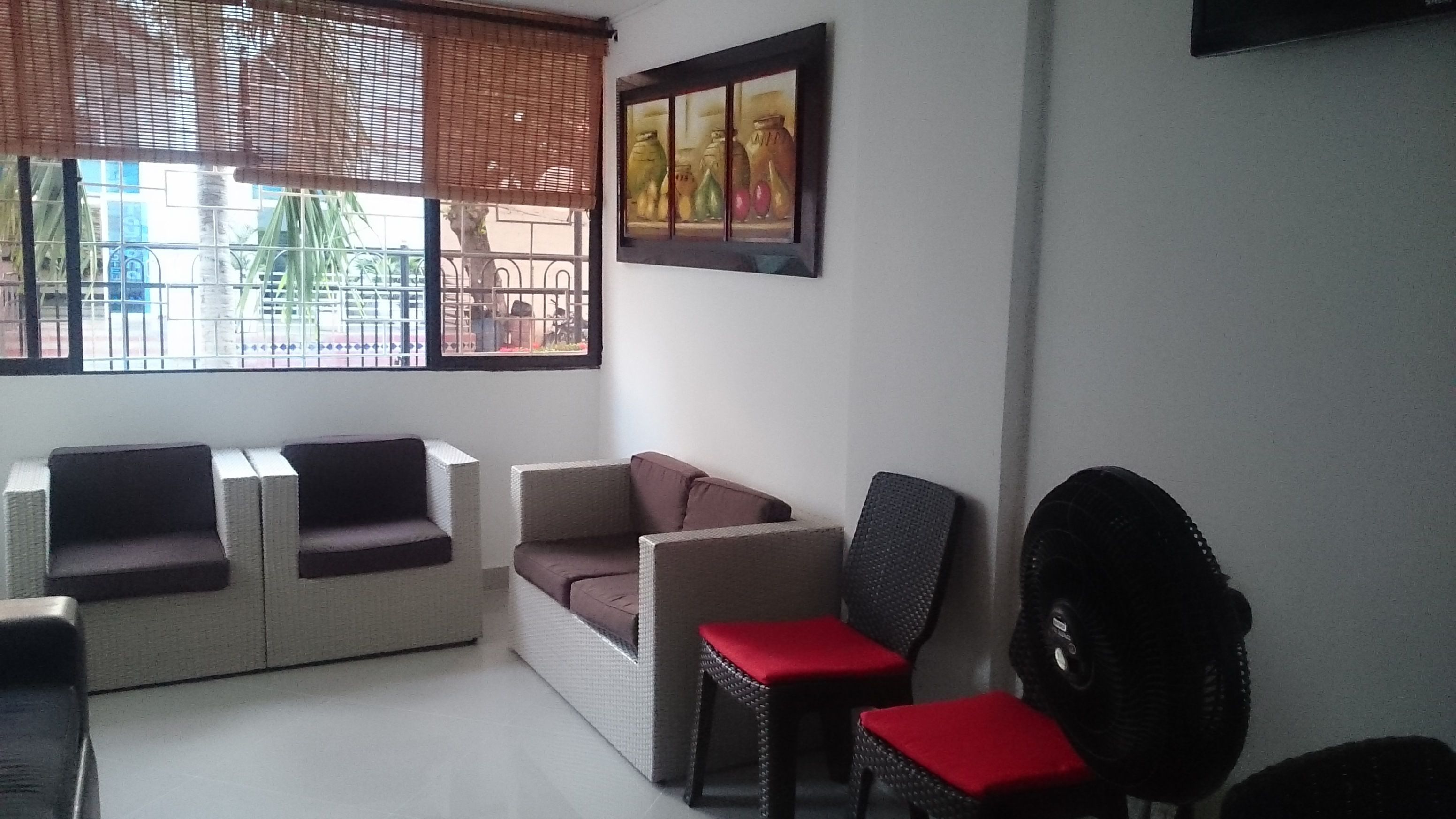 Lobby sitting area