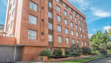 Majoituspaikan julkisivu