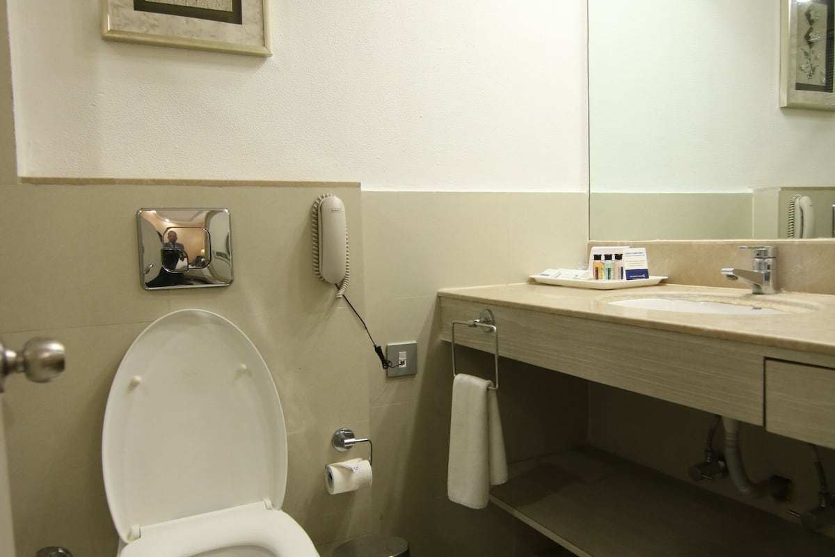 shower, eco-friendly toiletries, hair dryer, dressing gowns