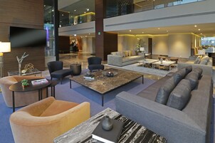 Sala de estar en el lobby
