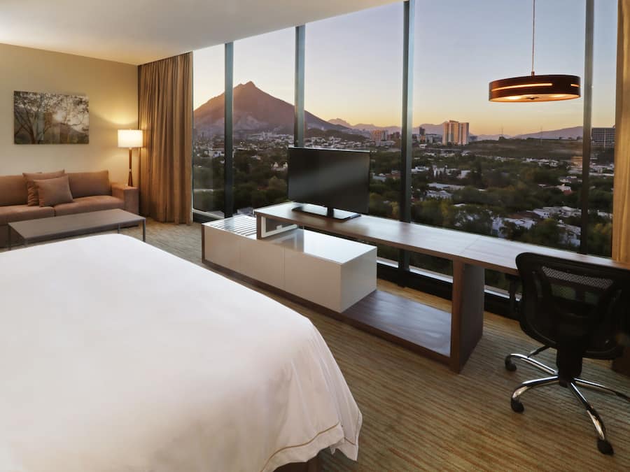 In-room safe, desk, blackout curtains, iron/ironing board