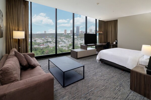 In-room safe, desk, blackout curtains, iron/ironing board