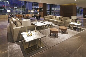 Sala de estar en el lobby