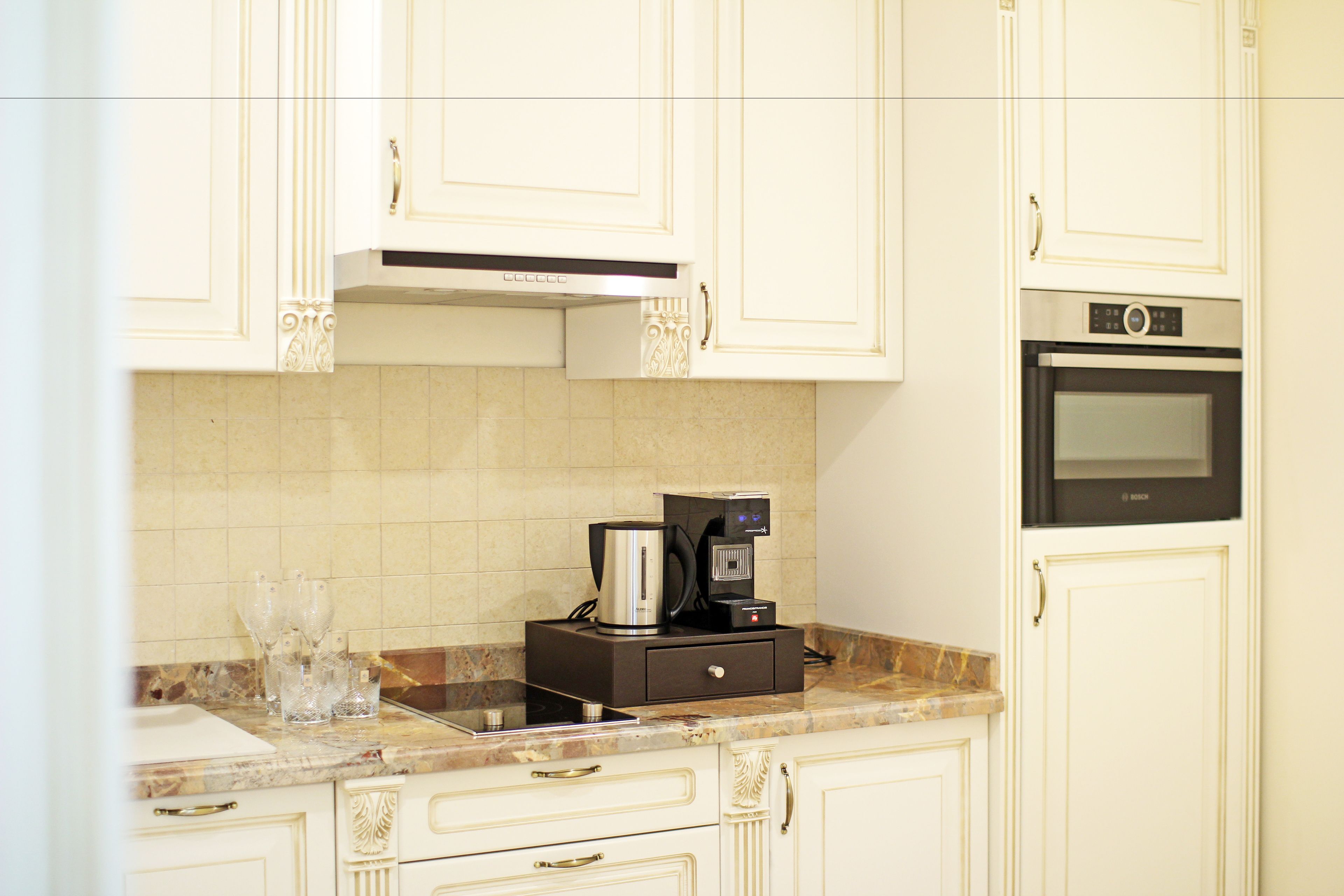presidential suite | private kitchen | espresso maker, coffee/tea maker, electric kettle