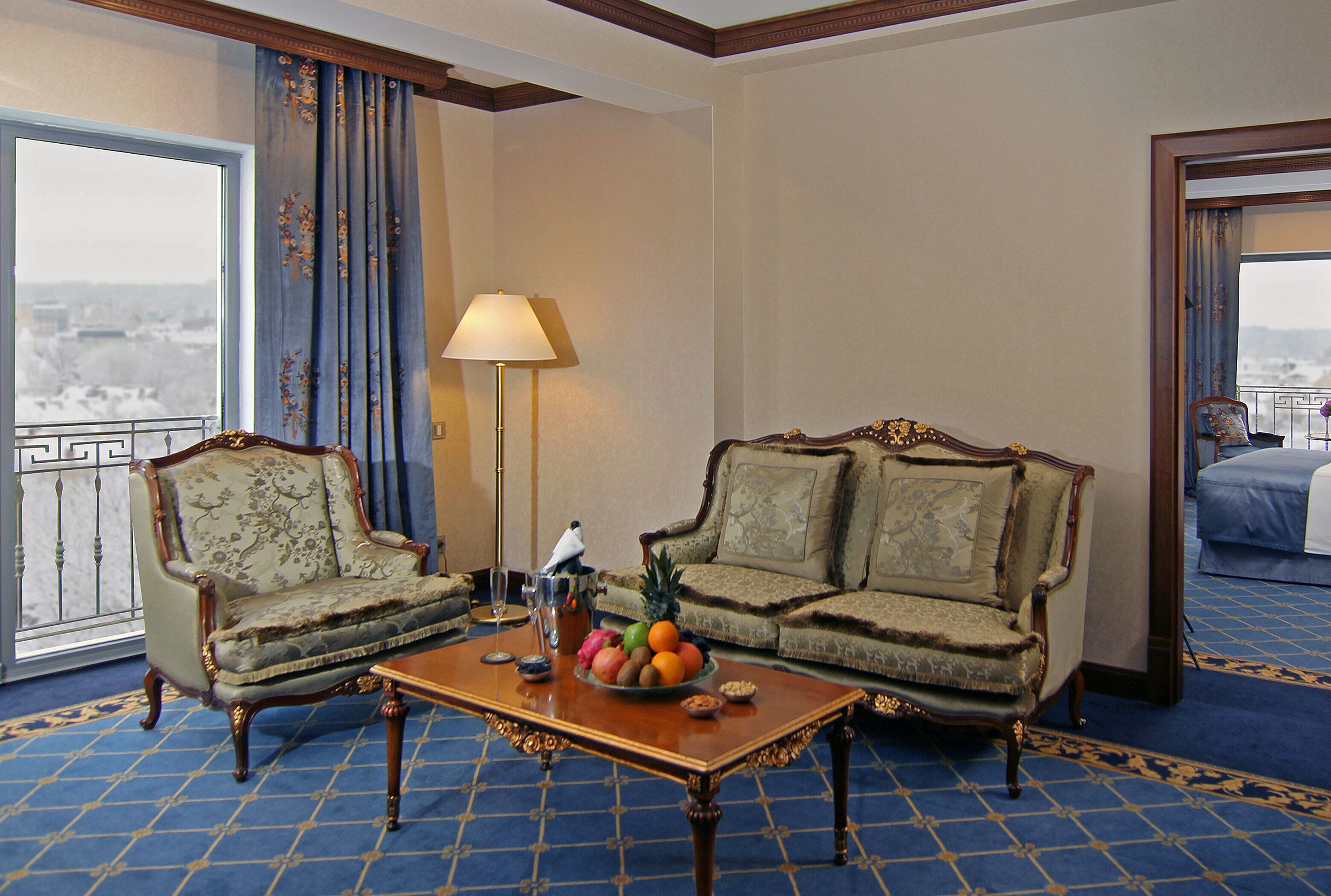 Executive suite | 1 slaapkamer, lakens van Egyptisch katoen, luxe beddengoed, een minibar