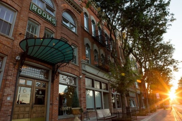 Voorkant van accommodatie