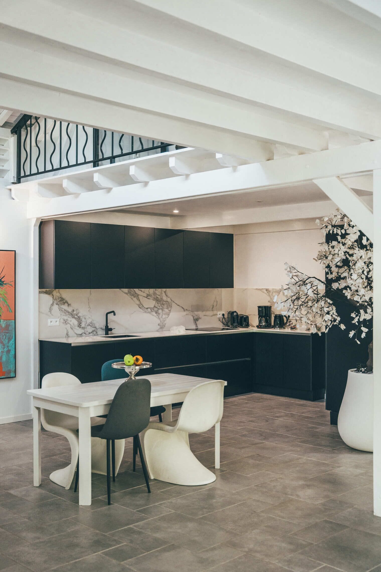 Villa EXCLUSIVE, Piscine privée | Private kitchen | Full-sized fridge, microwave, oven, stovetop