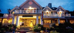 Front of property – evening/night