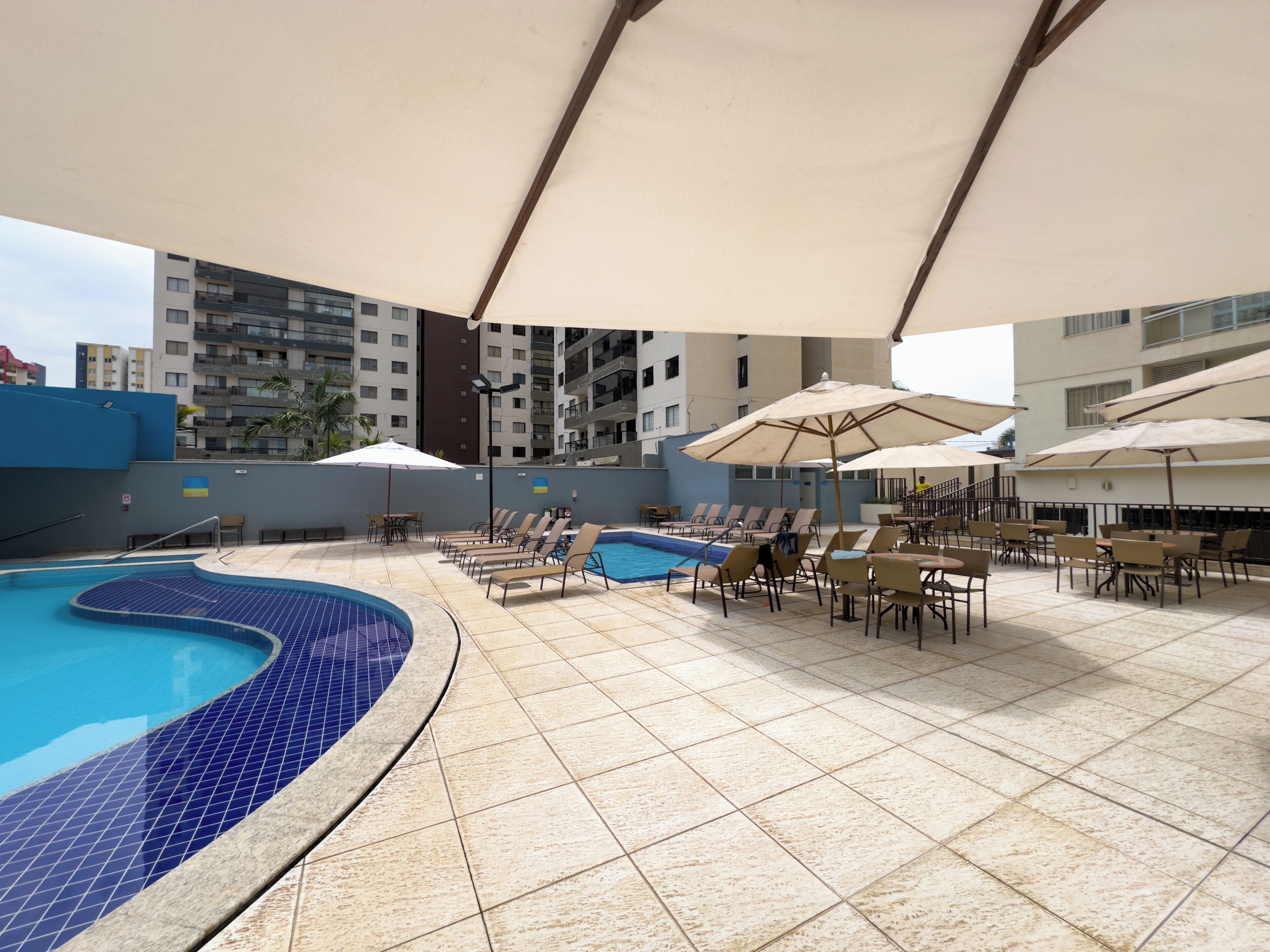 indoor pool, 5 outdoor pools, open 6:00 am to midnight, pool umbrellas