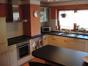 Private kitchen - Vacation Apartment in Oberkirch Baden 8432 by RedAwning (Oberkirch)