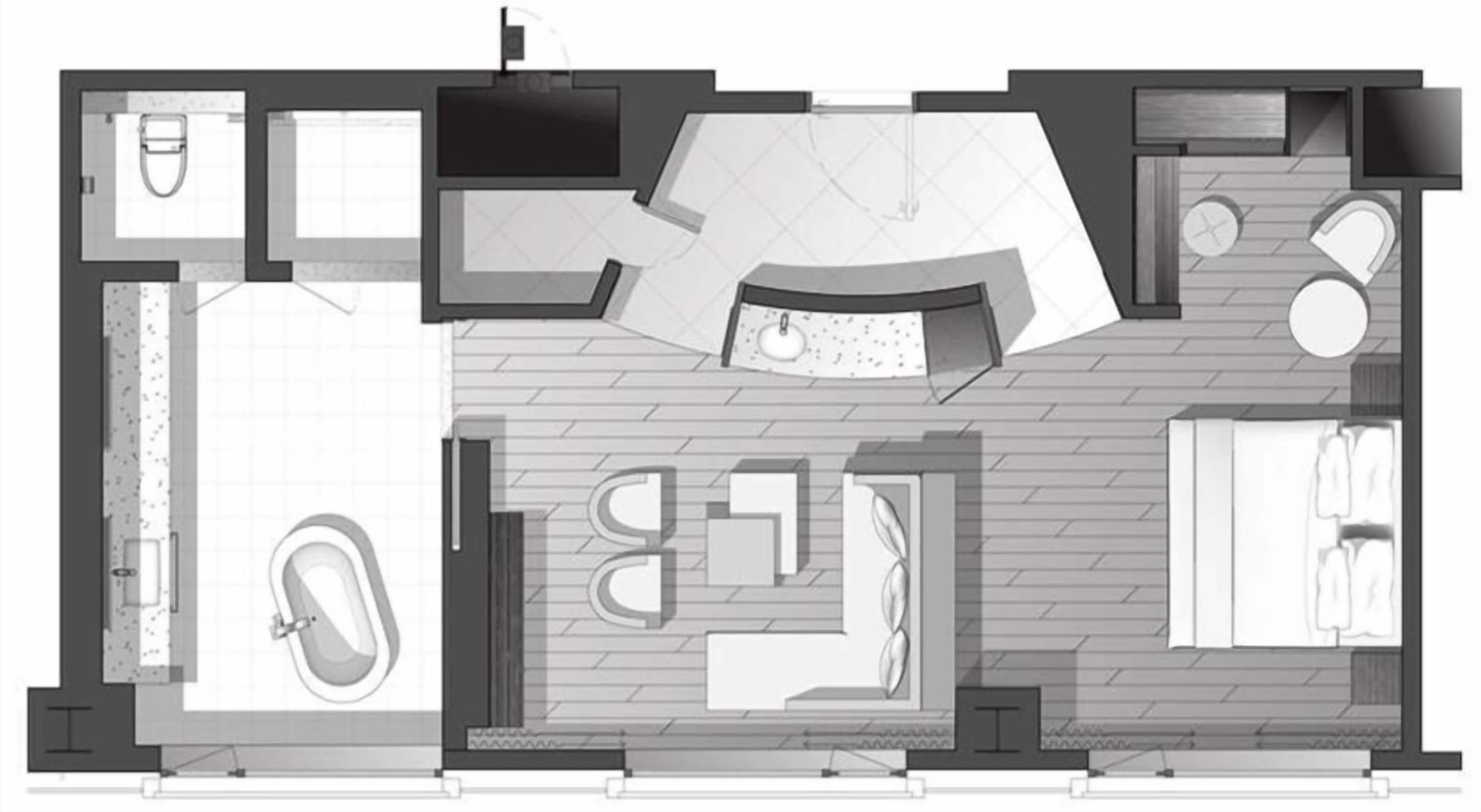 royal suite | floor plan