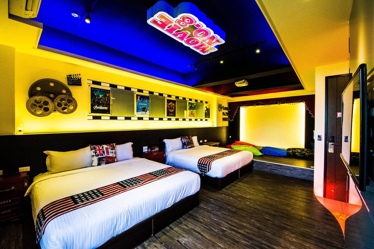 Movie Quadruple Room | Children’s theme room