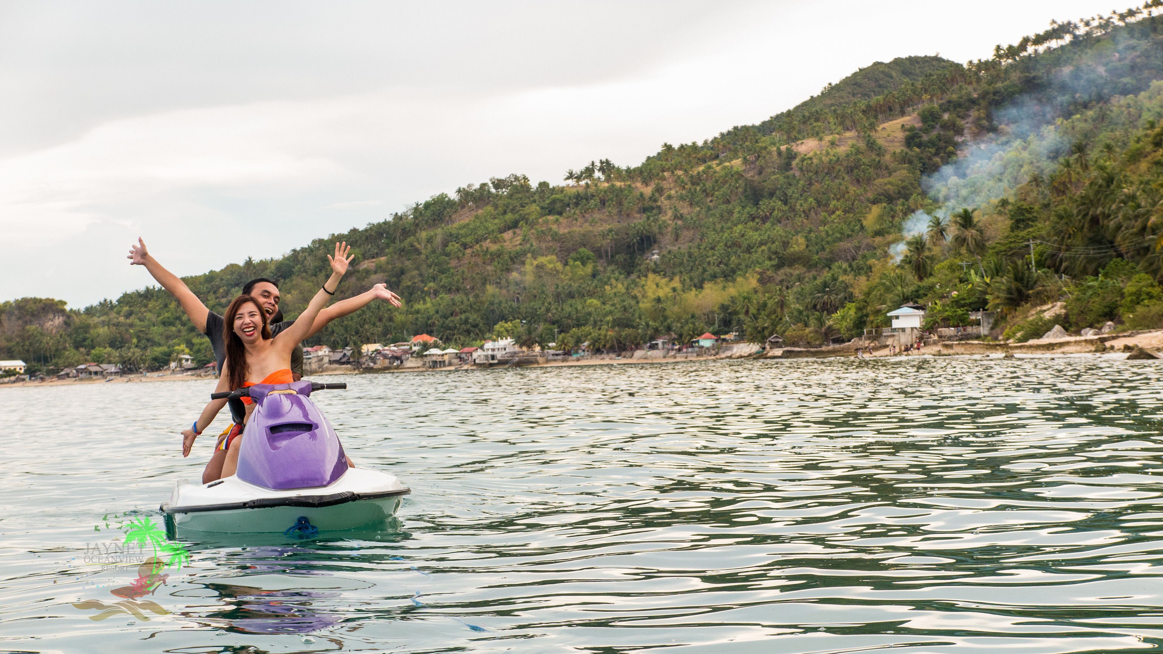 on the beach, snorkelling, kayaking